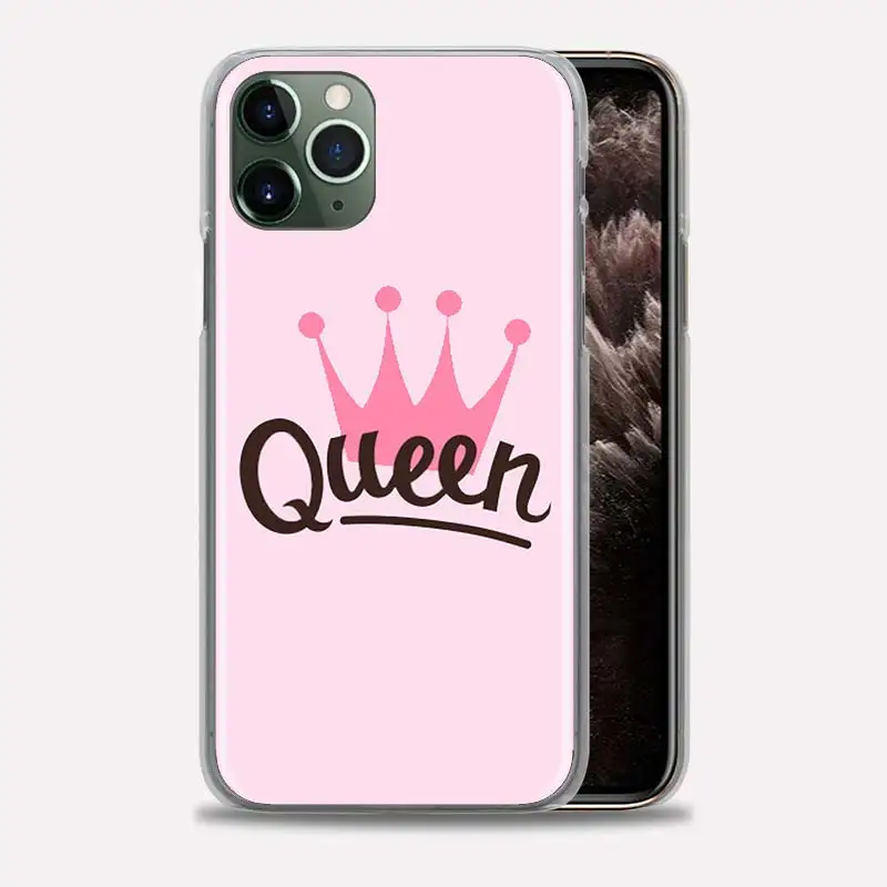 Hard PC Phone Case for iPhone 12 11 Pro Max Cover for iPhone 7 Plus SE 2020 X XS XR 8 6 6S Shell Fundas Crown King Queen Cute
Hard PC Phone Case for iPhone 12 11 Pro Max Cover for iPhone 7 Plus SE 2020 X XS XR 8 6 6S Shell Fundas Crown King Queen Cute