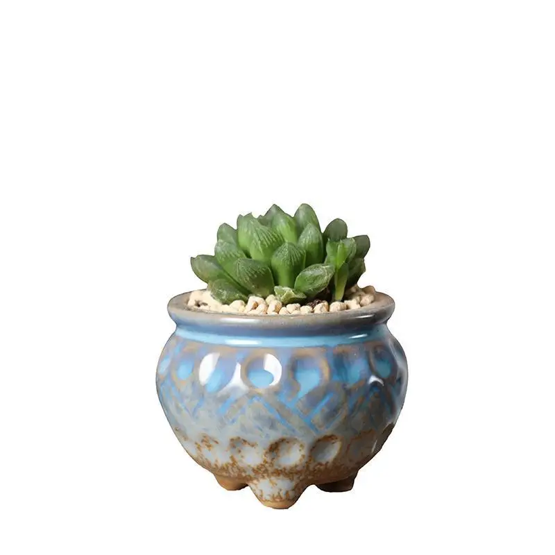 6PCS European Style Desktop Succulent Plant Flower Pots Durable Ceramic Thumb Pot Stoneware Balcony Plant Small Flower Pot LD467
6PCS European Style Desktop Succulent Plant Flower Pots Durable Ceramic Thumb Pot Stoneware Balcony Plant Small Flower Pot LD467