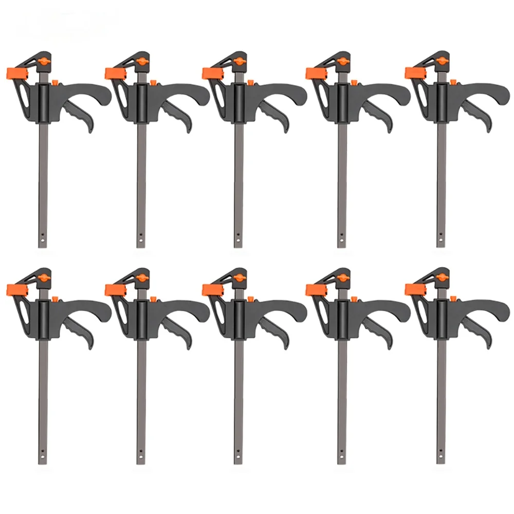 Z&Y 4 Inch 2/3/4/5/10Pcs Woodworking Work Bar F Clamp Clip Set Hard Quick Ratchet Release DIY Carpentry Hand Tool Gadget
Z&Y 4 Inch 2/3/4/5/10Pcs Woodworking Work Bar F Clamp Clip Set Hard Quick Ratchet Release DIY Carpentry Hand Tool Gadget