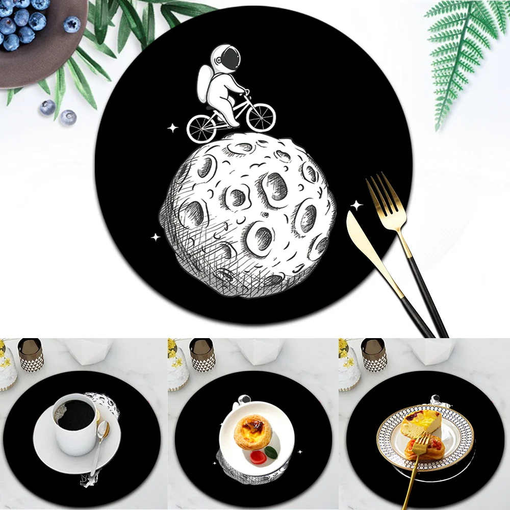 Placemat Coaster Heat-resistant Placemat PU Leather Waterproof Heat Insulation Oilproof Place Mat Kitchen Dinning Table Mats 
Placemat Coaster Heat-resistant Placemat PU Leather Waterproof Heat Insulation Oilproof Place Mat Kitchen Dinning Table Mats