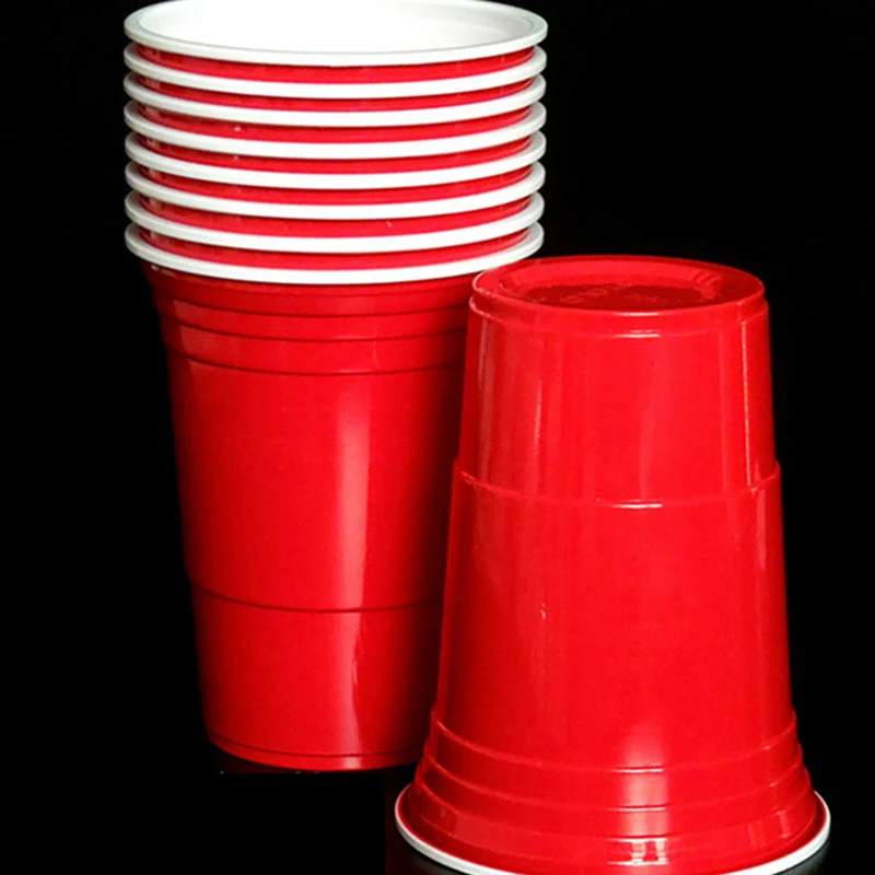 50Pcs/Set 450Ml Red Disposable Plastic Cup Party Cup Bar Restaurant Supplies Household Items for Home Supplies
50Pcs/Set 450Ml Red Disposable Plastic Cup Party Cup Bar Restaurant Supplies Household Items for Home Supplies