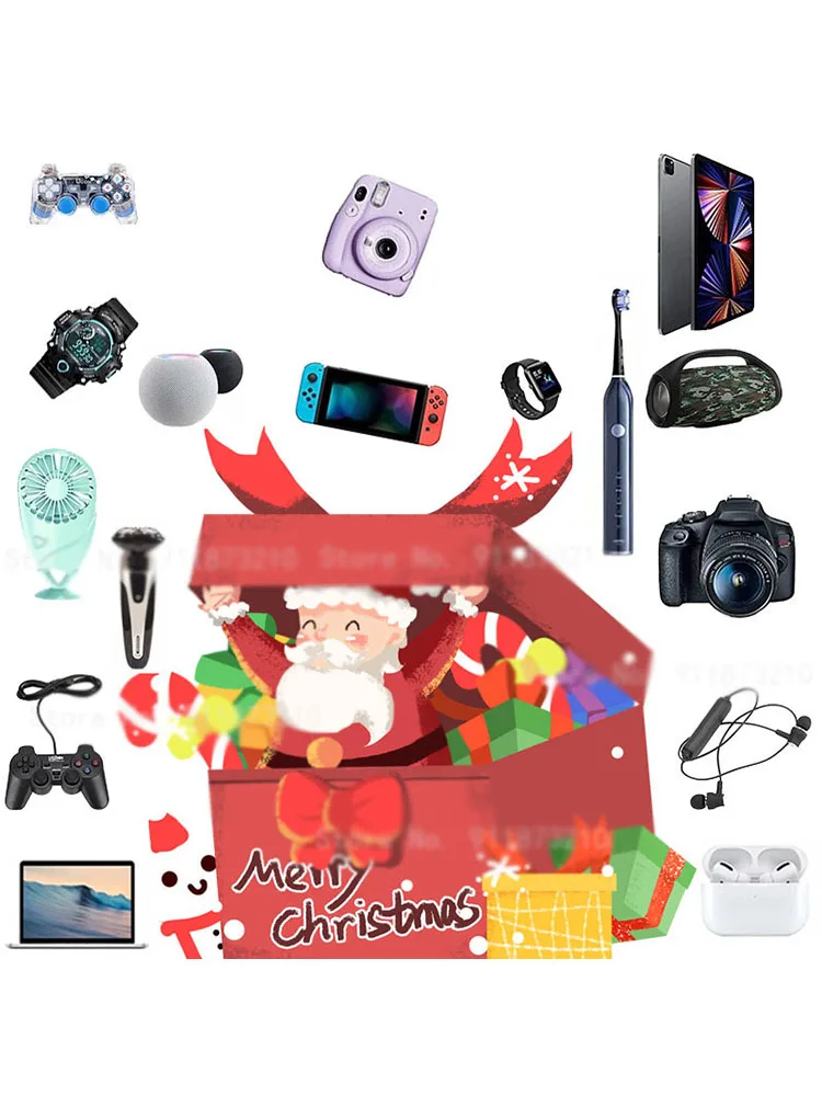 2022 Christmas Mistery Box New Year Surprise Gift Mobile Phones,Computers, Earphones, Watches, Electronic and More Mystery Box
2022 Christmas Mistery Box New Year Surprise Gift Mobile Phones,Computers, Earphones, Watches, Electronic and More Mystery Box