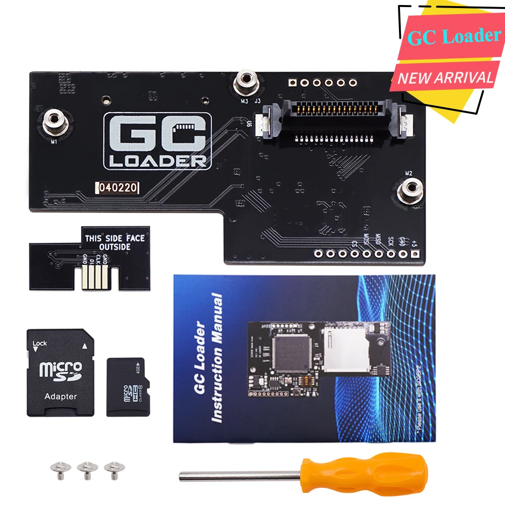 New GC Loader Lite с адаптером SD2SP2 TF кардридер для консоли GameCube (DOL-001/DOL-101) | Электроника