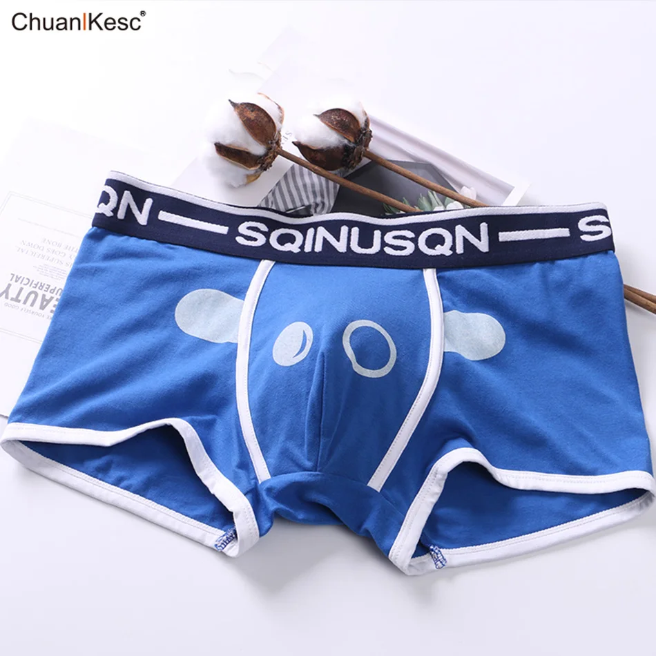 Cute Men's Underwear Korean Style Bear Cub Cotton Boxers Fashion New Soft Comfortable High Quality Shorts
Cute Men's Underwear Korean Style Bear Cub Cotton Boxers Fashion New Soft Comfortable High Quality Shorts
