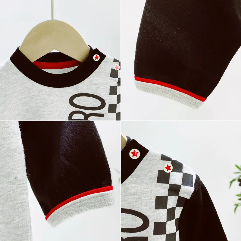 3-24M Baby Boys Racer Jumpsuit Spring and Autumn Infant Fashion Cotton Romper Child Long Sleeve Hedging Outing Clothes
3-24M Baby Boys Racer Jumpsuit Spring and Autumn Infant Fashion Cotton Romper Child Long Sleeve Hedging Outing Clothes