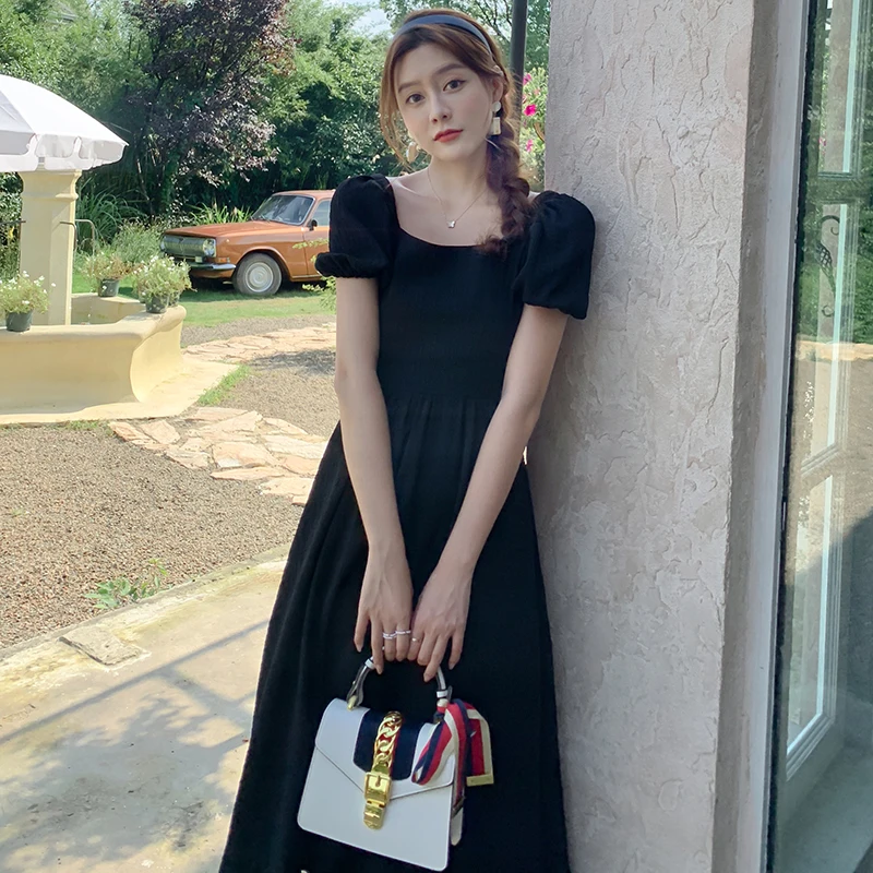 Summer 2021 Elegant Retro Casual Party Night Vacation Runway Vestidos Korean New Women Long Black Backless Dresses
Summer 2021 Elegant Retro Casual Party Night Vacation Runway Vestidos Korean New Women Long Black Backless Dresses