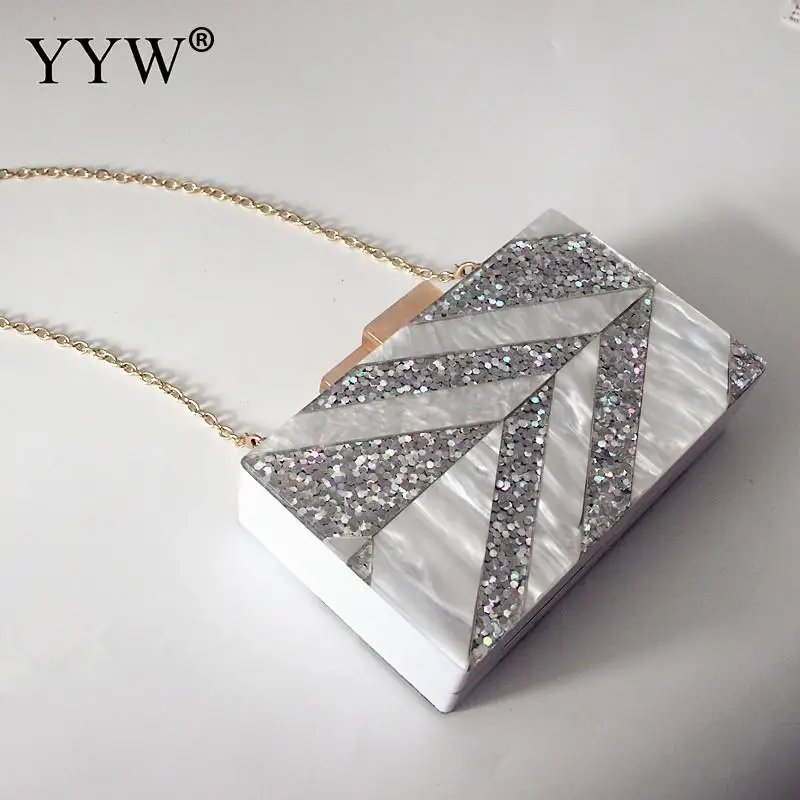 Sequin Hard Pvc Women Box Clutch Bag Luxury Handbags Geometric Arylic Clutch Purse Bag Women Bags Designer Blosa Feminina Clutch
Sequin Hard Pvc Women Box Clutch Bag Luxury Handbags Geometric Arylic Clutch Purse Bag Women Bags Designer Blosa Feminina Clutch