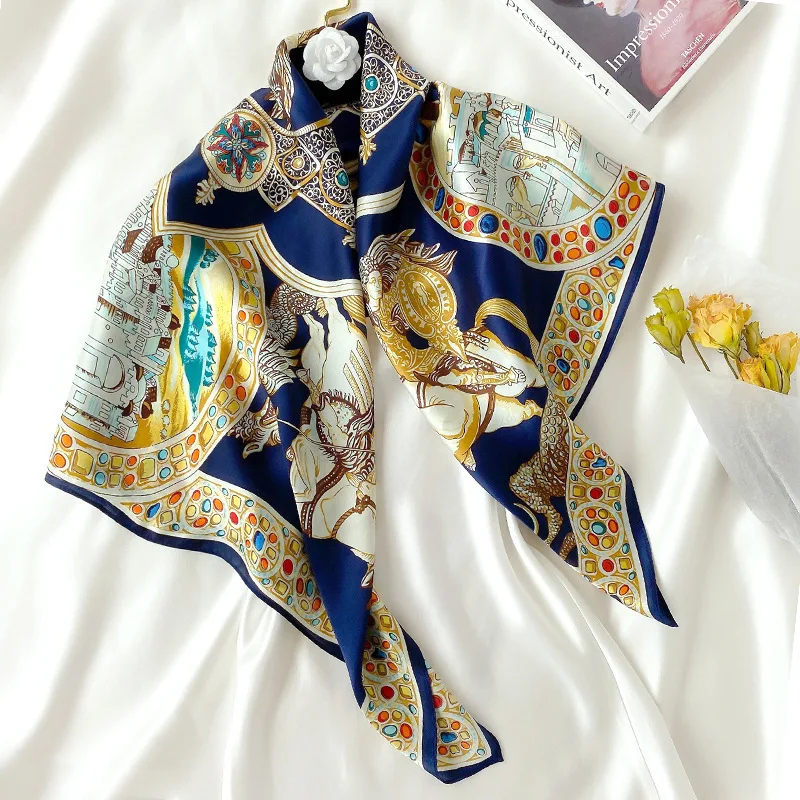2022 Hijab Winter 90 X90cm Square Women 100% Real Silk Shawls For Mulberry Scarves Bandana Scarf Foulard Pashmina Poncho Brand
2022 Hijab Winter 90 X90cm Square Women 100% Real Silk Shawls For Mulberry Scarves Bandana Scarf Foulard Pashmina Poncho Brand
