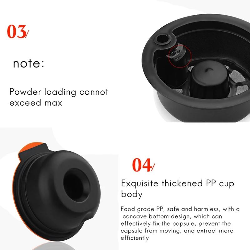 60Ml and 180Ml Reusable Coffee Capsules for BO-SCH Machine Tassim Refillable Coffee Capsule Pod
60Ml and 180Ml Reusable Coffee Capsules for BO-SCH Machine Tassim Refillable Coffee Capsule Pod