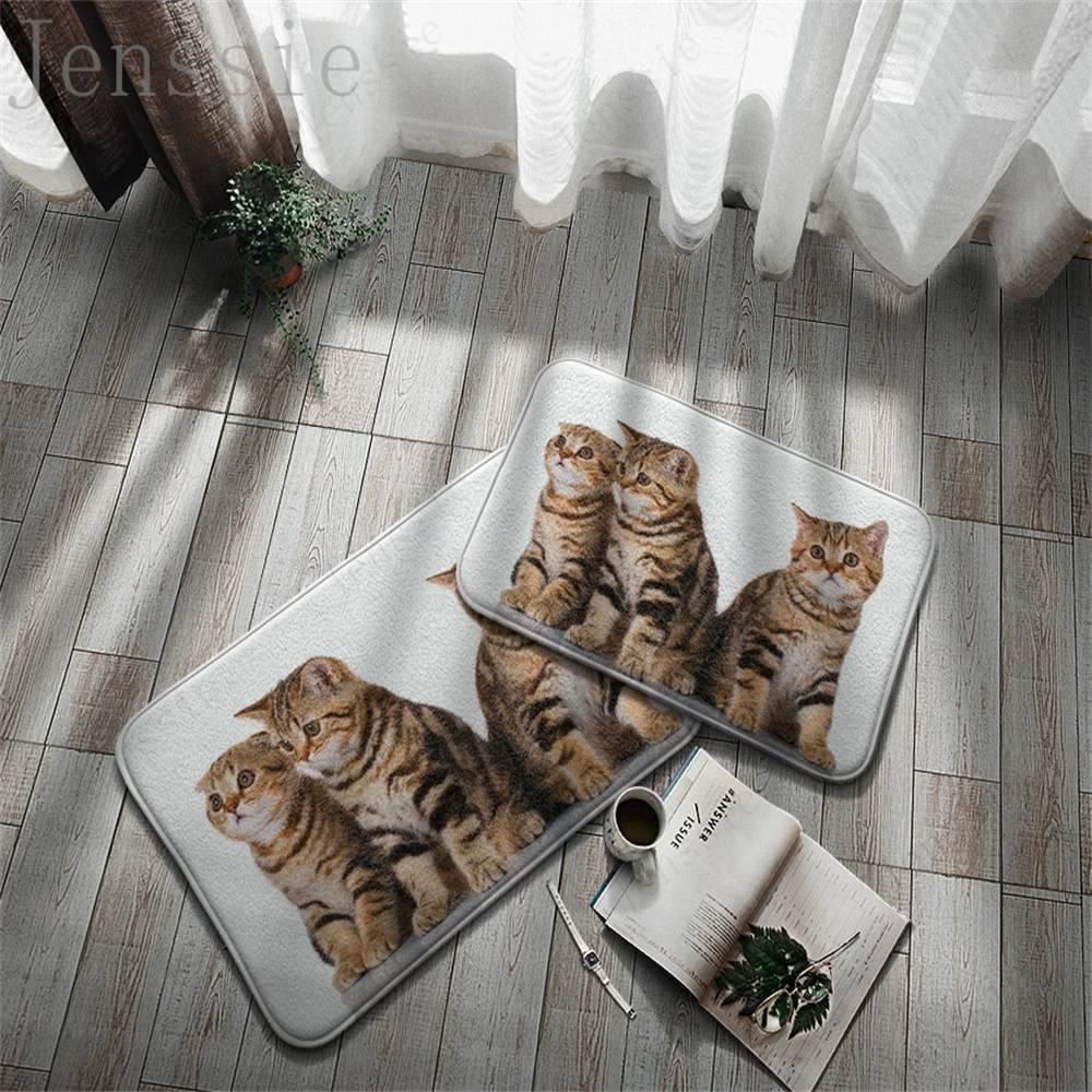 Anti-Skit Doormats Animals Soft Carpet Cat Pet 3D Printing Cute Floor Mat For Home Entrance Porch Kitchen Bedroom Decoration Rug
Anti-Skit Doormats Animals Soft Carpet Cat Pet 3D Printing Cute Floor Mat For Home Entrance Porch Kitchen Bedroom Decoration Rug