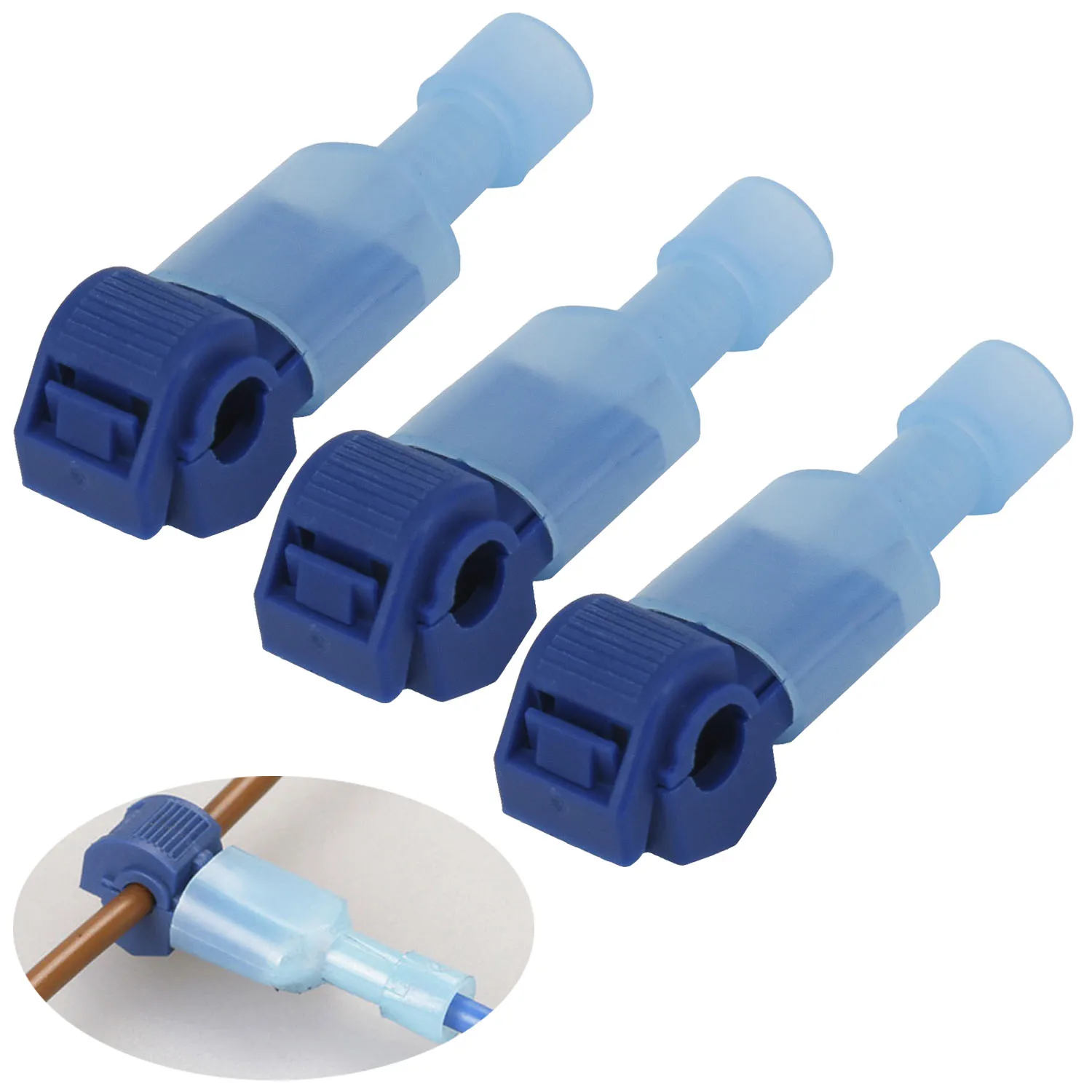 50Pcs/Set Electrical Cable Connectors Quick Splice Snap Lock Wire Crimp Terminals 22-10 AWG Wire Connector Red Yellow Blue
50Pcs/Set Electrical Cable Connectors Quick Splice Snap Lock Wire Crimp Terminals 22-10 AWG Wire Connector Red Yellow Blue