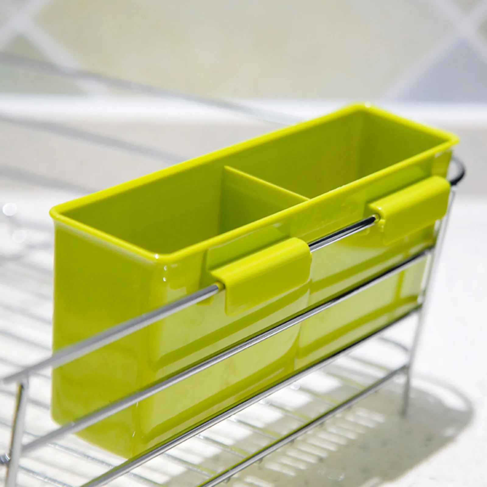Storage Rack Durable Stainless Steel Cutlery Tableware Organizer Dish Drying Rack Large Kitchen Counter Multifunctional Dish 
Storage Rack Durable Stainless Steel Cutlery Tableware Organizer Dish Drying Rack Large Kitchen Counter Multifunctional Dish