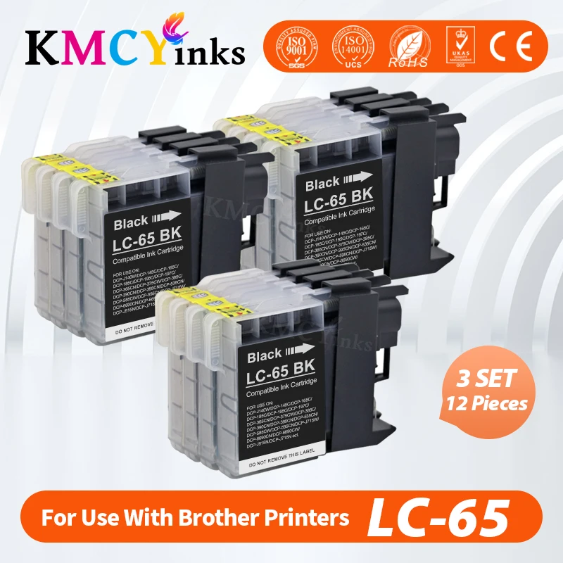 

Совместимый картридж для чернил KMCYinks LC11 LC16 LC38 LC39 LC60 LC61 LC65 LC67 LC975 LC980 LC985 LC990 LC1100 для Brother DCP- J140W