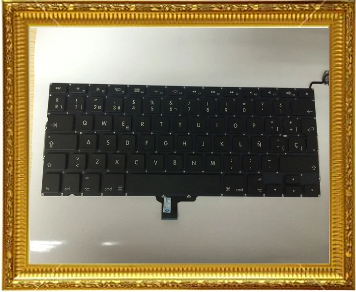 10 шт./лот новая испанская клавиатура для MacBook Pro 13 "A1278 SP клавиатуры 2009 2010 2011 2012