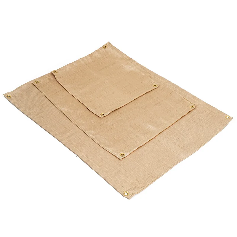 Outdoor camping fireproof cloth, barbecue heat insulation pad, flame retardant and high temperature resistant fire blanket
Outdoor camping fireproof cloth, barbecue heat insulation pad, flame retardant and high temperature resistant fire blanket