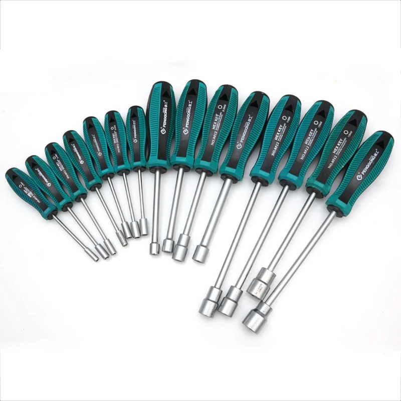 3-14mm Metal Socket Driver Hex Nut Key Wrench Screwdriver Nutdriver Hand Tool Drop Ship
3-14mm Metal Socket Driver Hex Nut Key Wrench Screwdriver Nutdriver Hand Tool Drop Ship