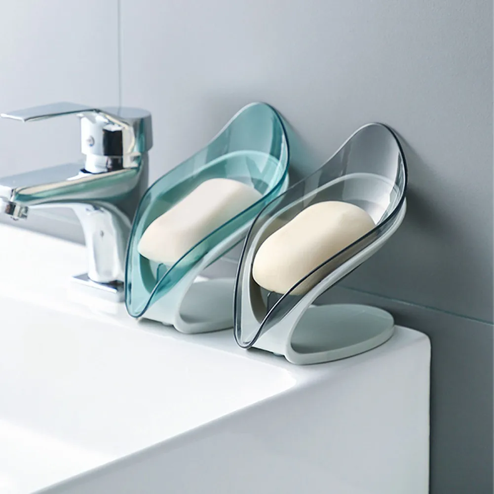 Bathroom Soap Holder Leaf Shape Soap Box Non-slip Drain Soap Storage Case Container Bathroom Accessorie Home Organizer
Bathroom Soap Holder Leaf Shape Soap Box Non-slip Drain Soap Storage Case Container Bathroom Accessorie Home Organizer