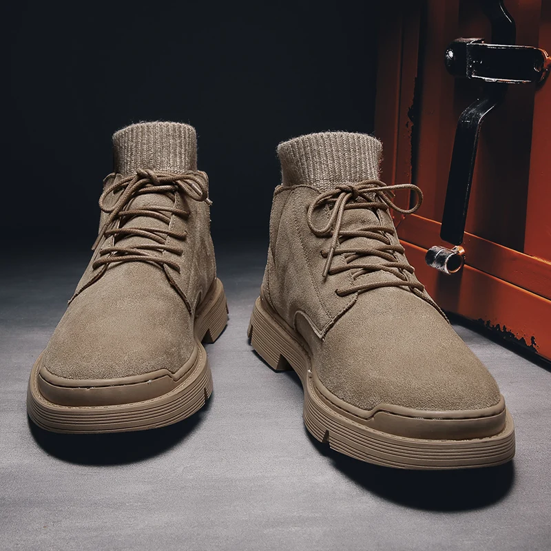 Boots Men Work Boots Men Boty Leather Dress Men's Winter Home Shoes Mens Casual Cowboy High Ankle For Boot Chelsea Suede
Boots Men Work Boots Men Boty Leather Dress Men's Winter Home Shoes Mens Casual Cowboy High Ankle For Boot Chelsea Suede