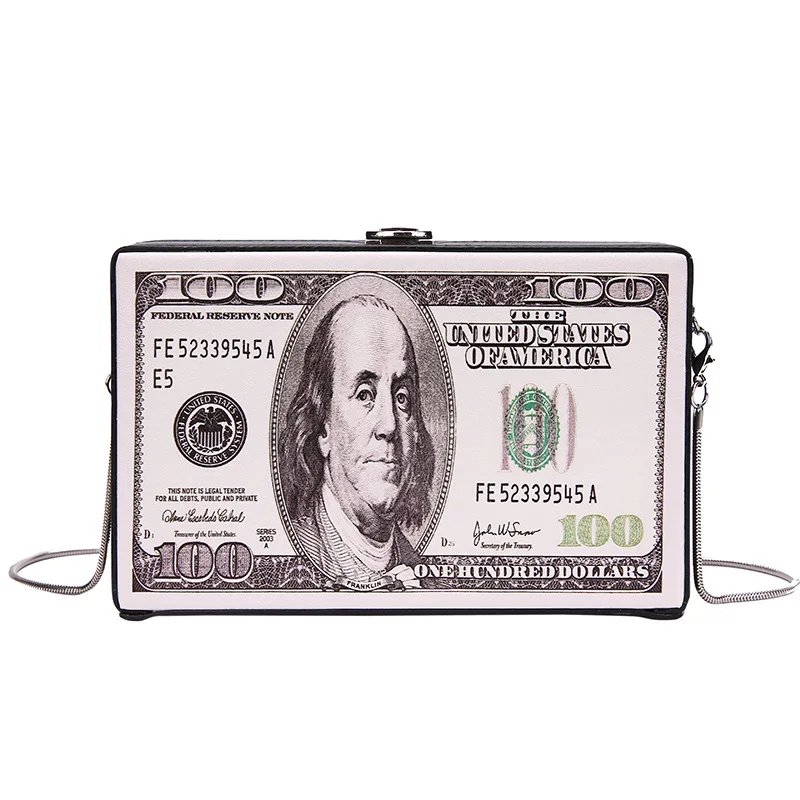Funny Dollor Design Box Women Shoulder Bags Luxury Chains Pu Leather Crossbody Bag Creative Cute Lady Small Purses Female Sac
Funny Dollor Design Box Women Shoulder Bags Luxury Chains Pu Leather Crossbody Bag Creative Cute Lady Small Purses Female Sac