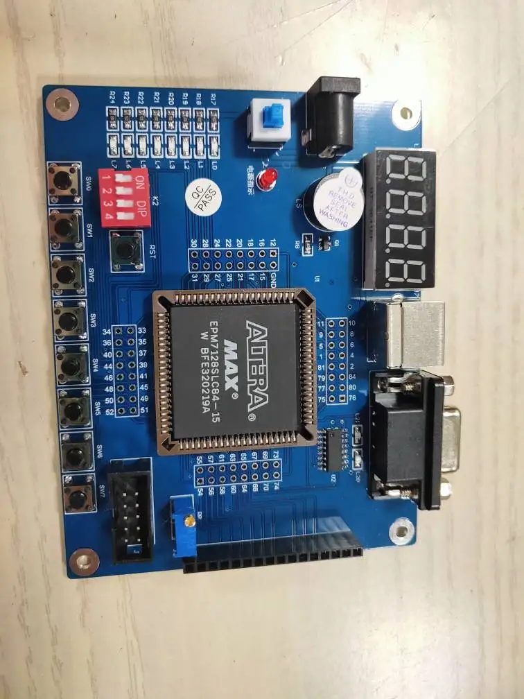 Макетная плата Altera CPLD EPM7128SLC84 (доступна с USB-погрузчиком ЖК-дисплей 1602 дюйма |