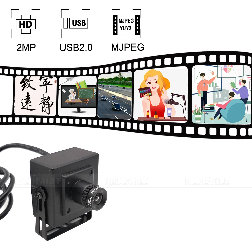 Видеокамера видеонаблюдения с датчиком 2 Мп UVC OTG USB 1080 | Безопасность и защита