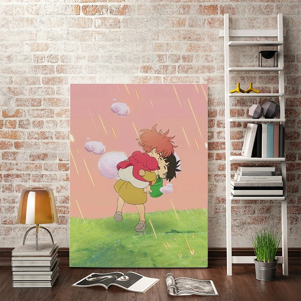 Anime Classic Retro Movie Ponyo On The Cliff Poster Wall Art Canvas Print Picture Painting Home Decor Living Room Modular Modern
Anime Classic Retro Movie Ponyo On The Cliff Poster Wall Art Canvas Print Picture Painting Home Decor Living Room Modular Modern