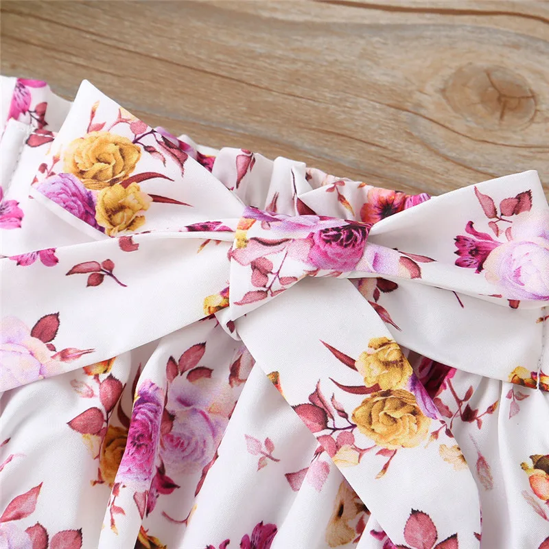 Summer Newborn Baby Girl Clothes Short Sleeve Solid T Shirt Tops Bow Floral Print Shorts Headband 3Pcs Outfits Clothes Baby Set
Summer Newborn Baby Girl Clothes Short Sleeve Solid T Shirt Tops Bow Floral Print Shorts Headband 3Pcs Outfits Clothes Baby Set