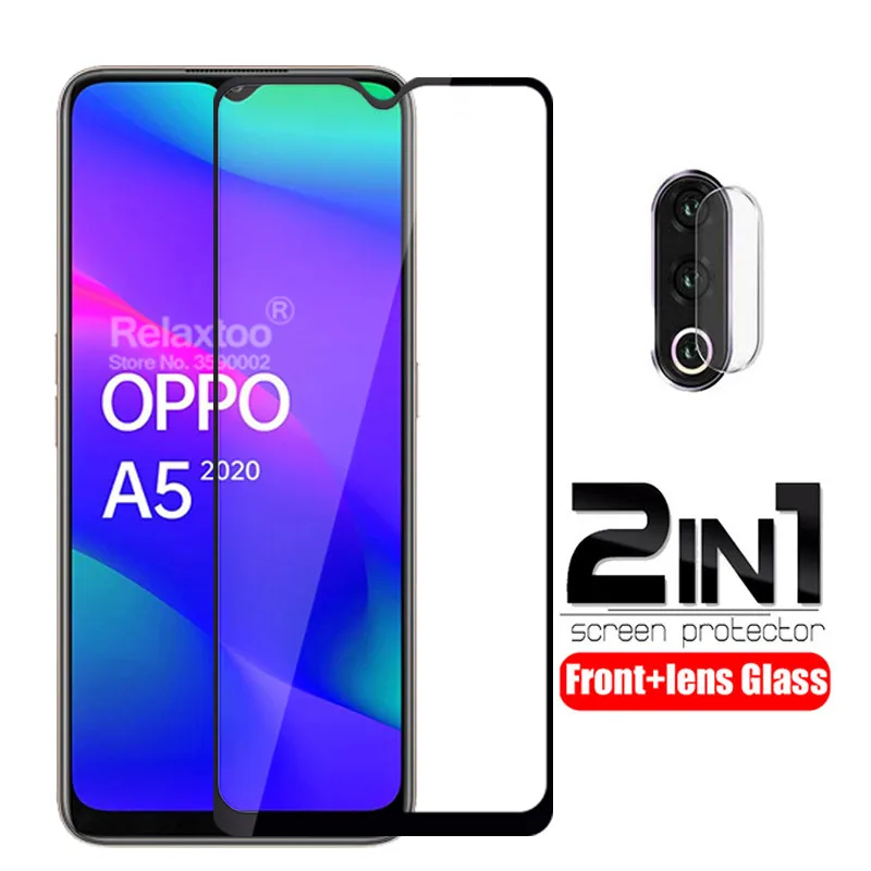 2 in 1 Camera lens protective glass For oppo a5 2020 screen protector on For oppo a9 2020 a 5 9 tempered glass Full cover Film
2 in 1 Camera lens protective glass For oppo a5 2020 screen protector on For oppo a9 2020 a 5 9 tempered glass Full cover Film