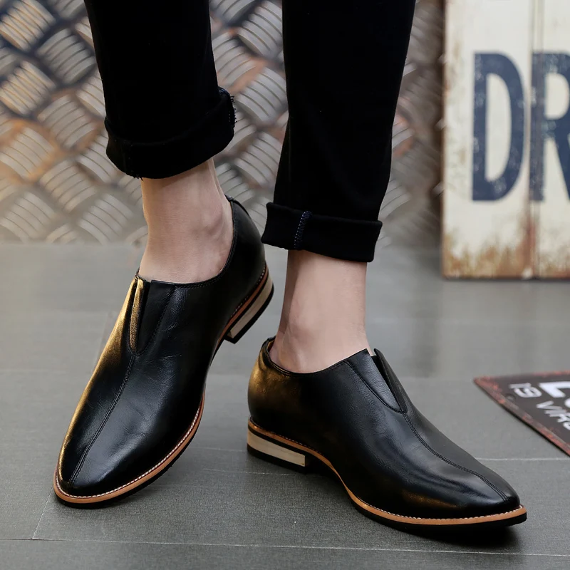 Men's Sneakers Leather Shoes Casual Breathable Men Fashion Leather Sapatos For Leisure Zapatos Casuales
Men's Sneakers Leather Shoes Casual Breathable Men Fashion Leather Sapatos For Leisure Zapatos Casuales