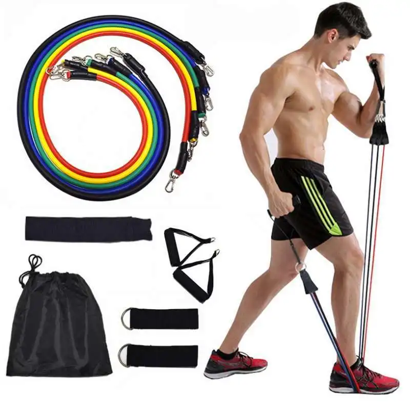 11 Pcs/Set Latex Resistance Bands Training Exercise Yoga Tubes Pull Rope,Rubber Expander Elastic Bands Fitness with Bag
11 Pcs/Set Latex Resistance Bands Training Exercise Yoga Tubes Pull Rope,Rubber Expander Elastic Bands Fitness with Bag
