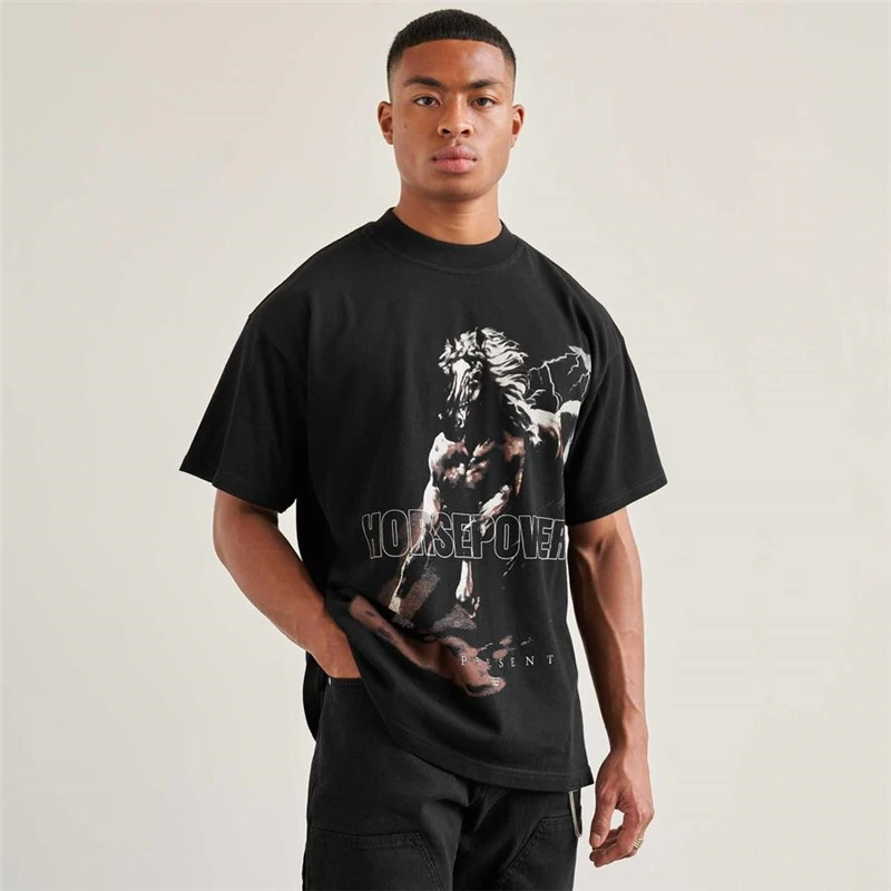 Vintage REPRESENT Horsepower Fashion T SHIRT Men 1:1 Top Quality Horse Graphic Print Represent WomenT-shirt Wash Oversize Tops
Vintage REPRESENT Horsepower Fashion T SHIRT Men 1:1 Top Quality Horse Graphic Print Represent WomenT-shirt Wash Oversize Tops