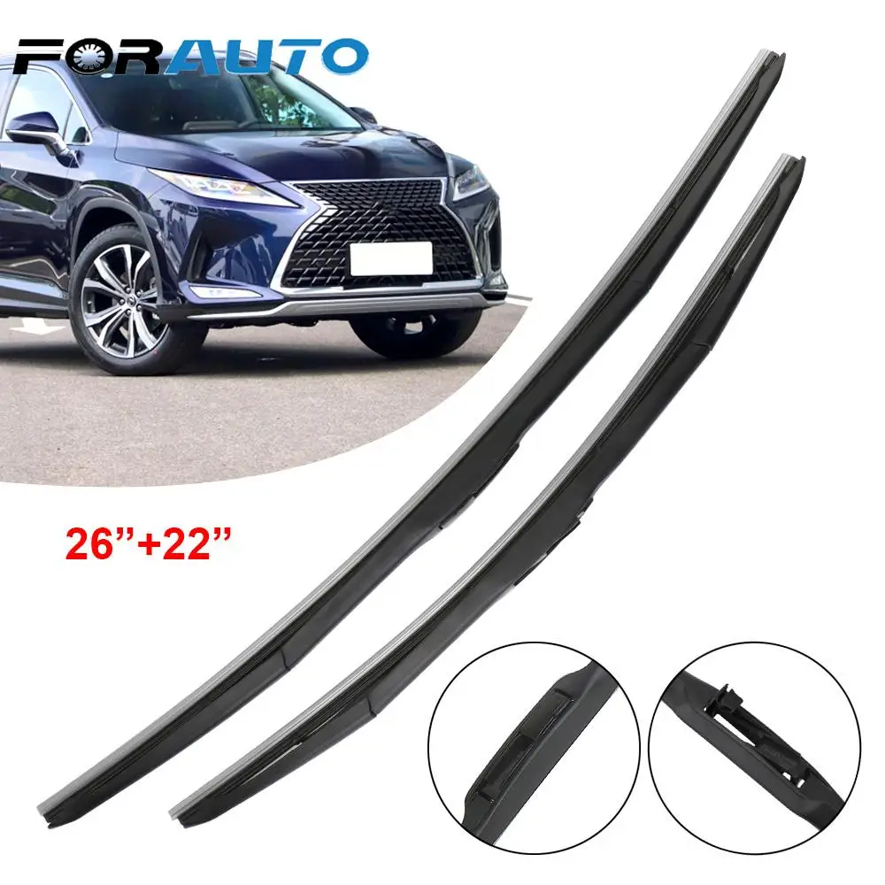 2 PCS Windscreen Wiper Blades Front Windscreen Windshield Wipers For Lexus RX450 RX270 RX350 Car Accessories 
2 PCS Windscreen Wiper Blades Front Windscreen Windshield Wipers For Lexus RX450 RX270 RX350 Car Accessories