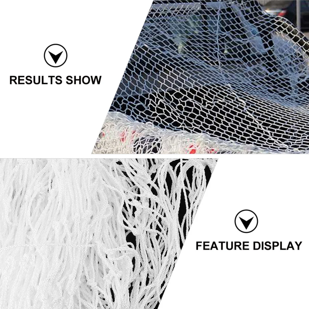 1pc Cargo Net Truck Trailer Mesh Cover Luggage Net Protective Screening (White) 
1pc Cargo Net Truck Trailer Mesh Cover Luggage Net Protective Screening (White)