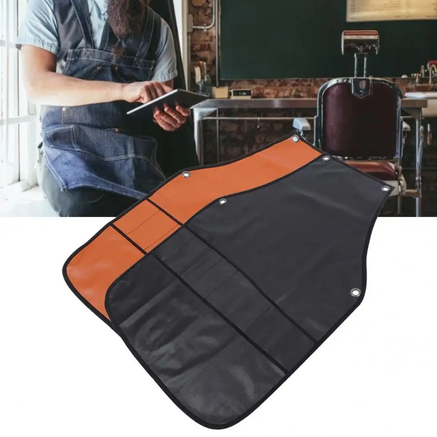 Wrap PU Leather Barber Hairdressing Apron Waterproof Adjustable Haircut Work Clothes Hair Cutting Cape
Wrap PU Leather Barber Hairdressing Apron Waterproof Adjustable Haircut Work Clothes Hair Cutting Cape