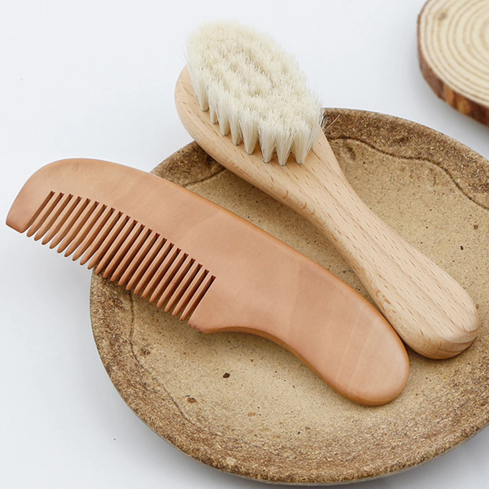 Natural Wool Baby Wooden Brush Infant Comb Head Massager Comb Brush Hairbrush Lightweight Parts Little Child Accessories
Natural Wool Baby Wooden Brush Infant Comb Head Massager Comb Brush Hairbrush Lightweight Parts Little Child Accessories