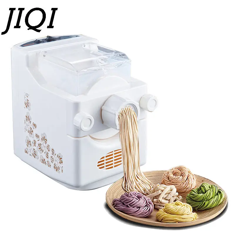 JIQI Automatic Noodles Making machine with 9 mold Household Dumplings Spegatti maker Flour Juice blender Dough Pasta Cutter 0.5L
JIQI Automatic Noodles Making machine with 9 mold Household Dumplings Spegatti maker Flour Juice blender Dough Pasta Cutter 0.5L