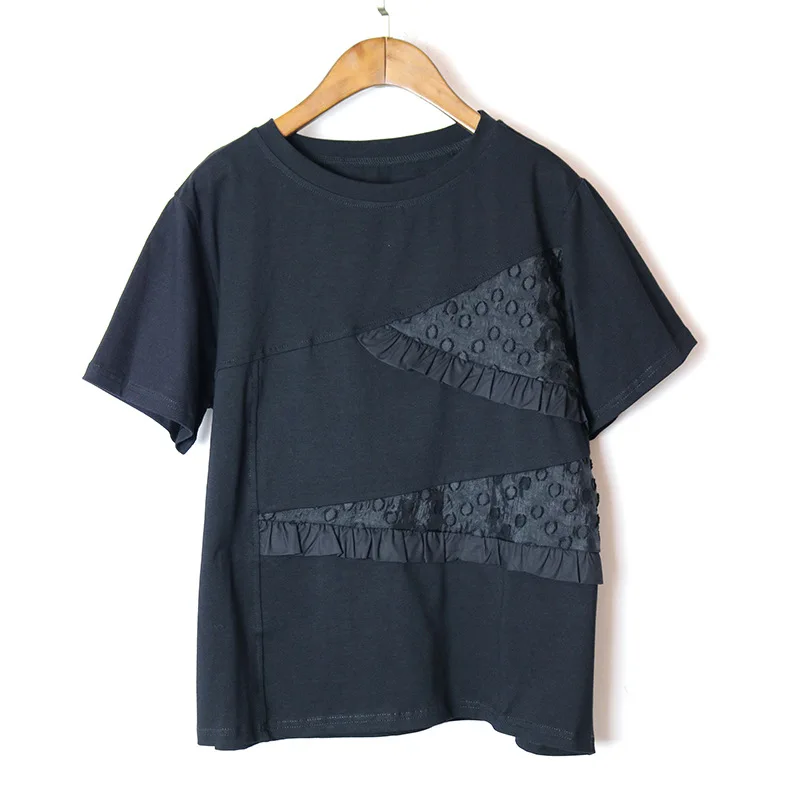 SuperAen O Neck Short Sleeve Loose T-shirt Women's Spring Summer 2021 New Design All Match Casual Tops
SuperAen O Neck Short Sleeve Loose T-shirt Women's Spring Summer 2021 New Design All Match Casual Tops