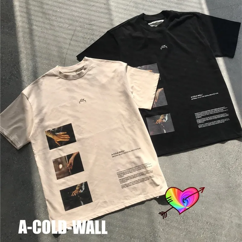 Новый A-COLD-WALL футболка для мужчин женщин 1:1 высокое качество социальной архитектуры холодной стены футболка ACW Топы слегка большого размера ...
Новый A-COLD-WALL футболка для мужчин женщин 1:1 высокое качество социальной архитектуры холодной стены футболка ACW Топы слегка большого размера ...