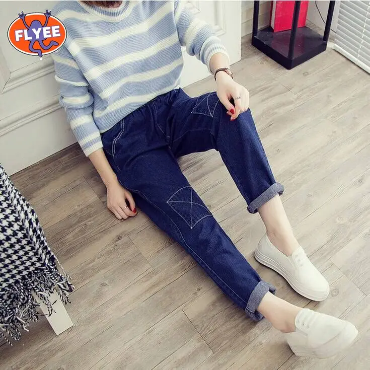Women Jeans Casual Jeans Korean Large Size High Waist Trousers Women Fashion Denim Pants Korean Streetwear Tappered Pencil Pants
Women Jeans Casual Jeans Korean Large Size High Waist Trousers Women Fashion Denim Pants Korean Streetwear Tappered Pencil Pants