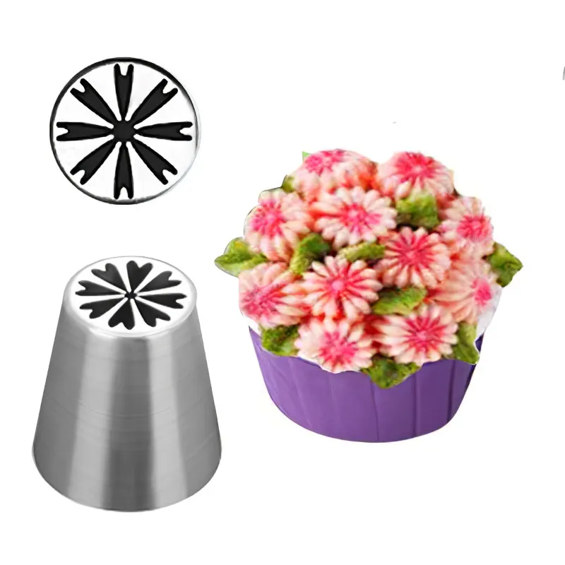 Russian Pastry Tulip Icing Piping Nozzles Stainless Steel Flower Cream Pastry Tips Nozzles Bag Cupcake Cake Decorating Tools
Russian Pastry Tulip Icing Piping Nozzles Stainless Steel Flower Cream Pastry Tips Nozzles Bag Cupcake Cake Decorating Tools