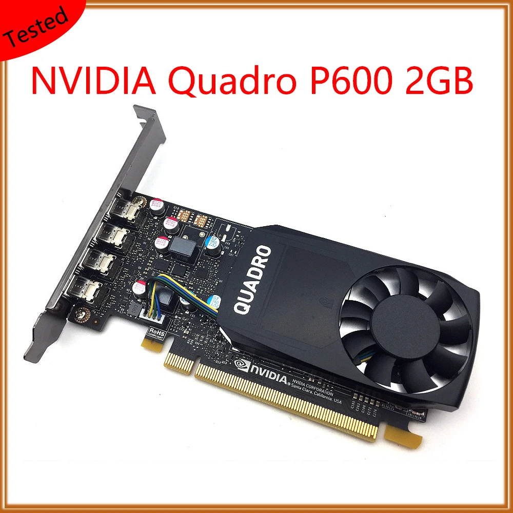 Quadro P600 2 ГБ для профессиональной видеокарты NVIDIA для 3D моделирования, передачи, рисования, дизайна, многоэкранного дисплея
Quadro P600 2 ГБ для профессиональной видеокарты NVIDIA для 3D моделирования, передачи, рисования, дизайна, многоэкранного дисплея