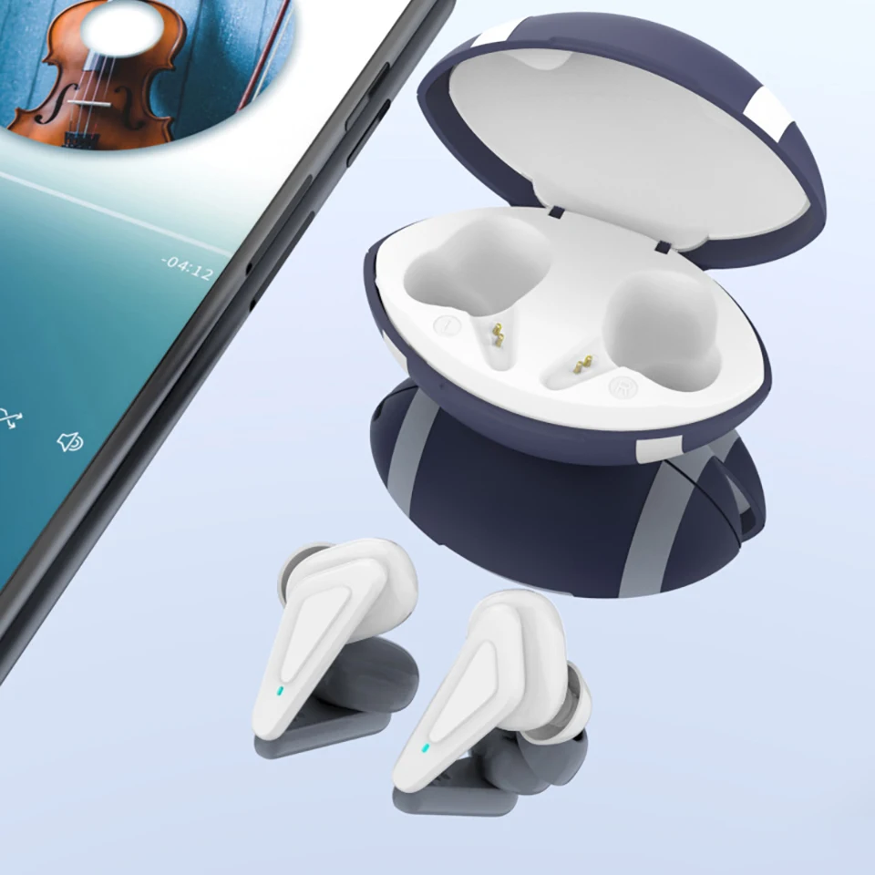 TWS Bluetooth 5.1 Earphones Charging Box Wireless Headphone Stereo Sports Waterproof Earbuds Headsets With Microphone 
TWS Bluetooth 5.1 Earphones Charging Box Wireless Headphone Stereo Sports Waterproof Earbuds Headsets With Microphone