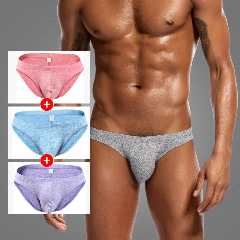 Best price health U convex men's briefs color cotton low waist large bag sexy solid panties underwear large size male
Best price health U convex men's briefs color cotton low waist large bag sexy solid panties underwear large size male