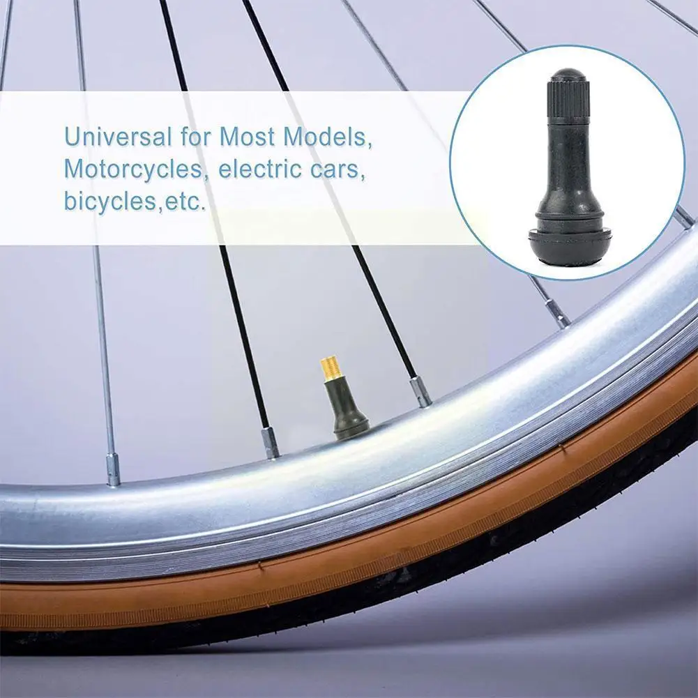 Black Rubber TR414 Snap-in Car Wheel Tyre Tubeless Parts Valve Wheels Tyre Accessories Car Stems Tire Tires Caps Dust N5X5 
Black Rubber TR414 Snap-in Car Wheel Tyre Tubeless Parts Valve Wheels Tyre Accessories Car Stems Tire Tires Caps Dust N5X5