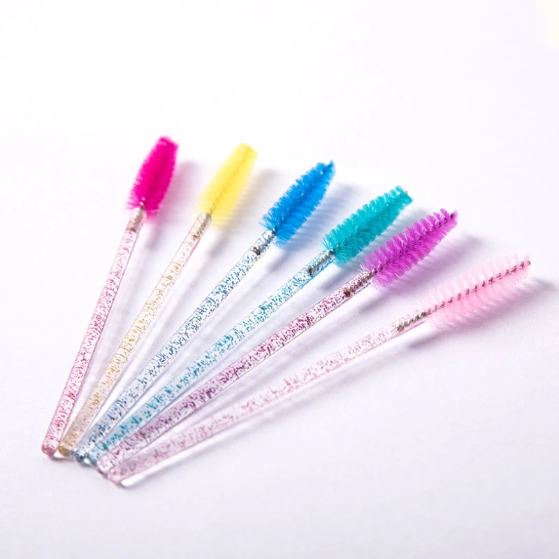 Good Quality Disposable Crystal Eyelash Makeup Brush Diamond Handle Mascara Wands Extension Tool
Good Quality Disposable Crystal Eyelash Makeup Brush Diamond Handle Mascara Wands Extension Tool