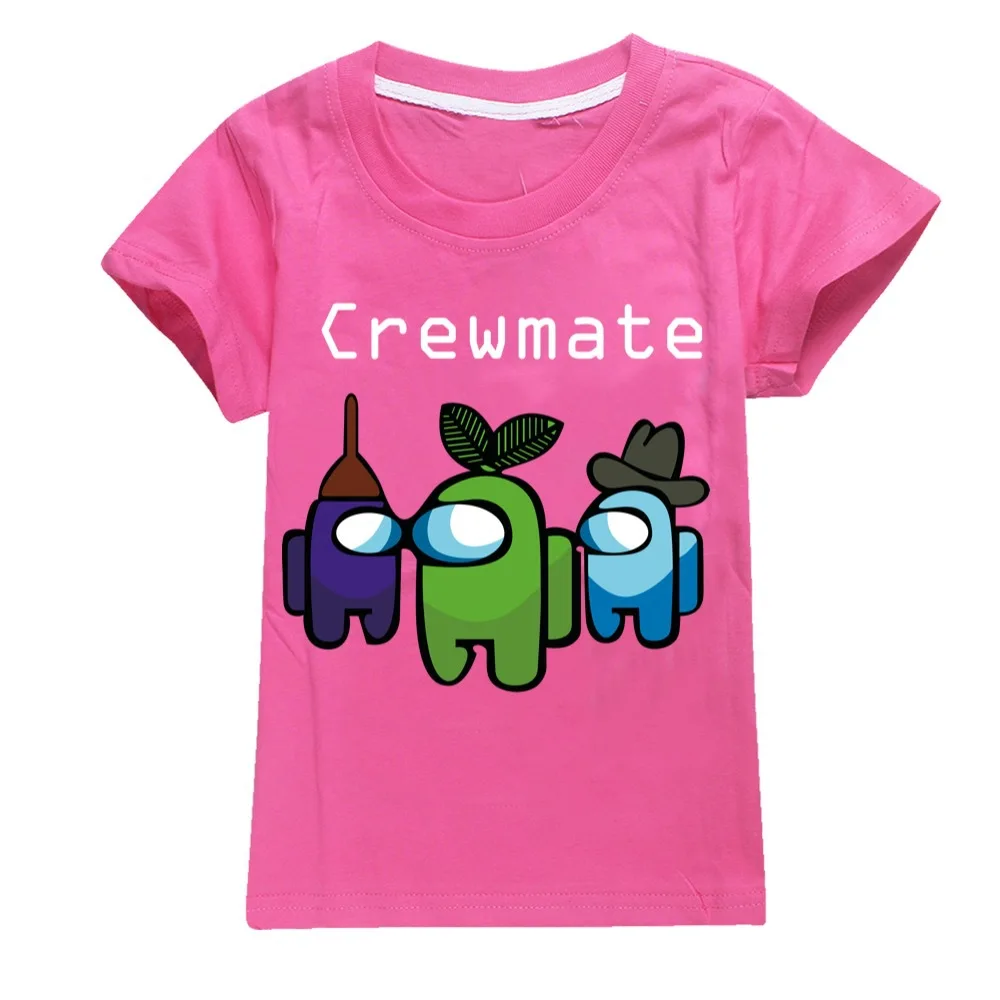 T-shirt Kids New Among Us Game Summer Boys Tees Children Cartoon Anime T Shirt Toddler Girls Short Sleeves Tshirt Casual Tops
T-shirt Kids New Among Us Game Summer Boys Tees Children Cartoon Anime T Shirt Toddler Girls Short Sleeves Tshirt Casual Tops