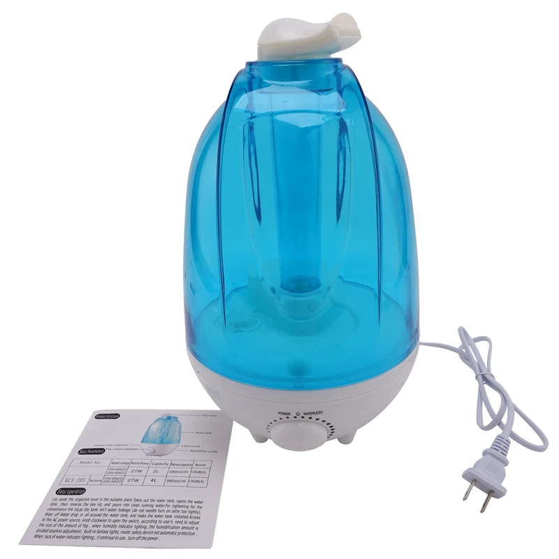 4L Large Capacity Air Humidifier Mini Ultrasonic Humidifier Aroma Diffuser Mist Maker Air Purifier Humidifier 7 Color LED Light 
4L Large Capacity Air Humidifier Mini Ultrasonic Humidifier Aroma Diffuser Mist Maker Air Purifier Humidifier 7 Color LED Light