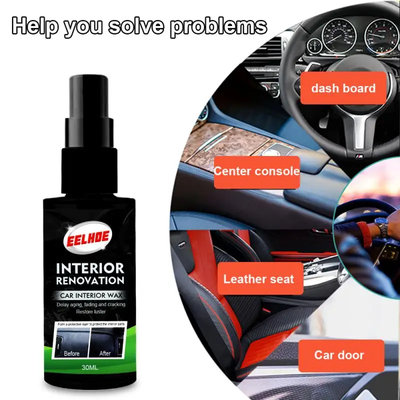 30ML Ceramic Spray Coating Car Polish Spray Sealant Top Coat Quick Nano-Coating Quick Coat Ceramic Waterless Wash Shine
30ML Ceramic Spray Coating Car Polish Spray Sealant Top Coat Quick Nano-Coating Quick Coat Ceramic Waterless Wash Shine