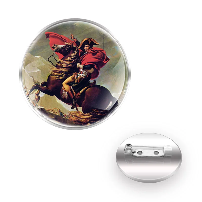 Classic French Hero Napoleone Brooch Badge Glass Cabochon Dome For Bag Clothes Decoration Pins
Classic French Hero Napoleone Brooch Badge Glass Cabochon Dome For Bag Clothes Decoration Pins