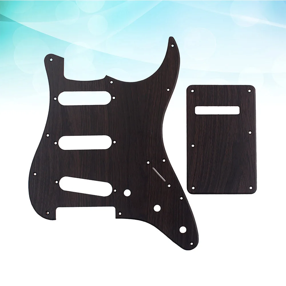 1 Set GSSS27 SSS Maple Wood Loaded Prewired Humbucker Pickguard with Back Plate for Electric Guitar (Beige)
1 Set GSSS27 SSS Maple Wood Loaded Prewired Humbucker Pickguard with Back Plate for Electric Guitar (Beige)